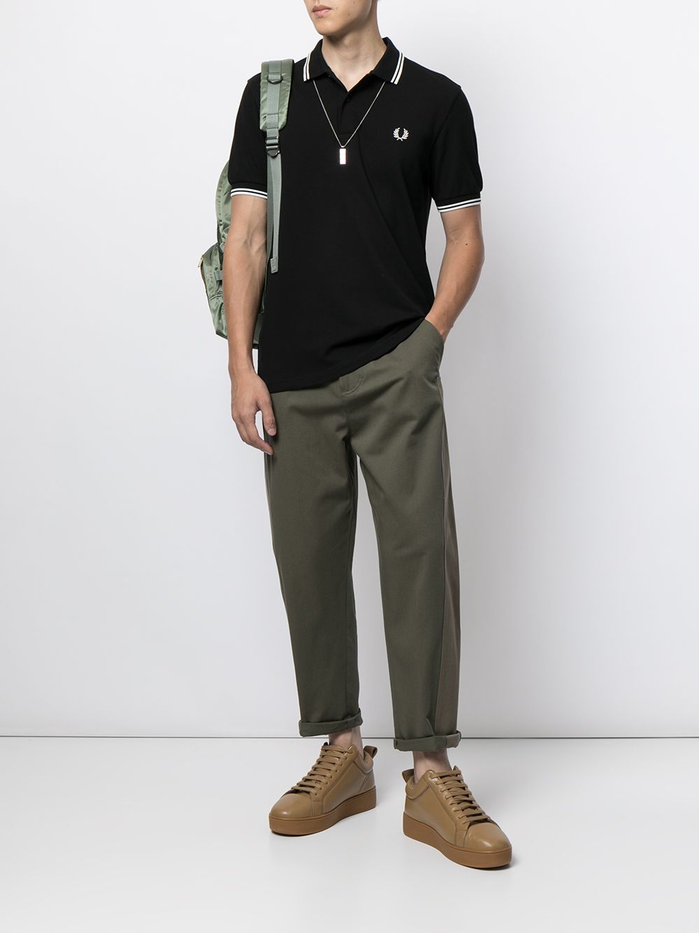 Twin Tipped cotton polo shirt