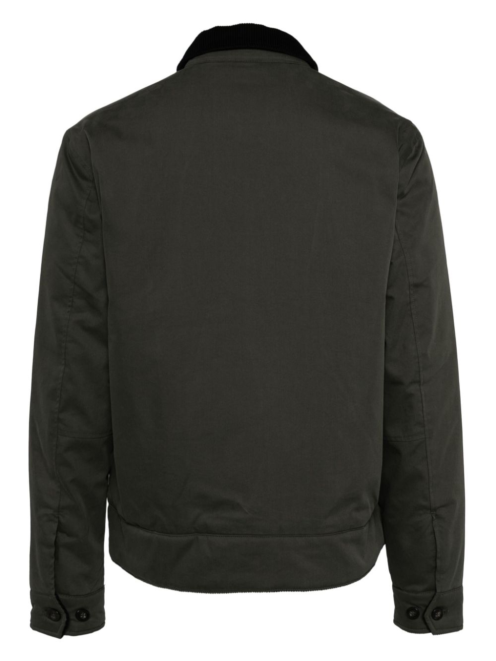 veste bomber zippée avec logo brodé