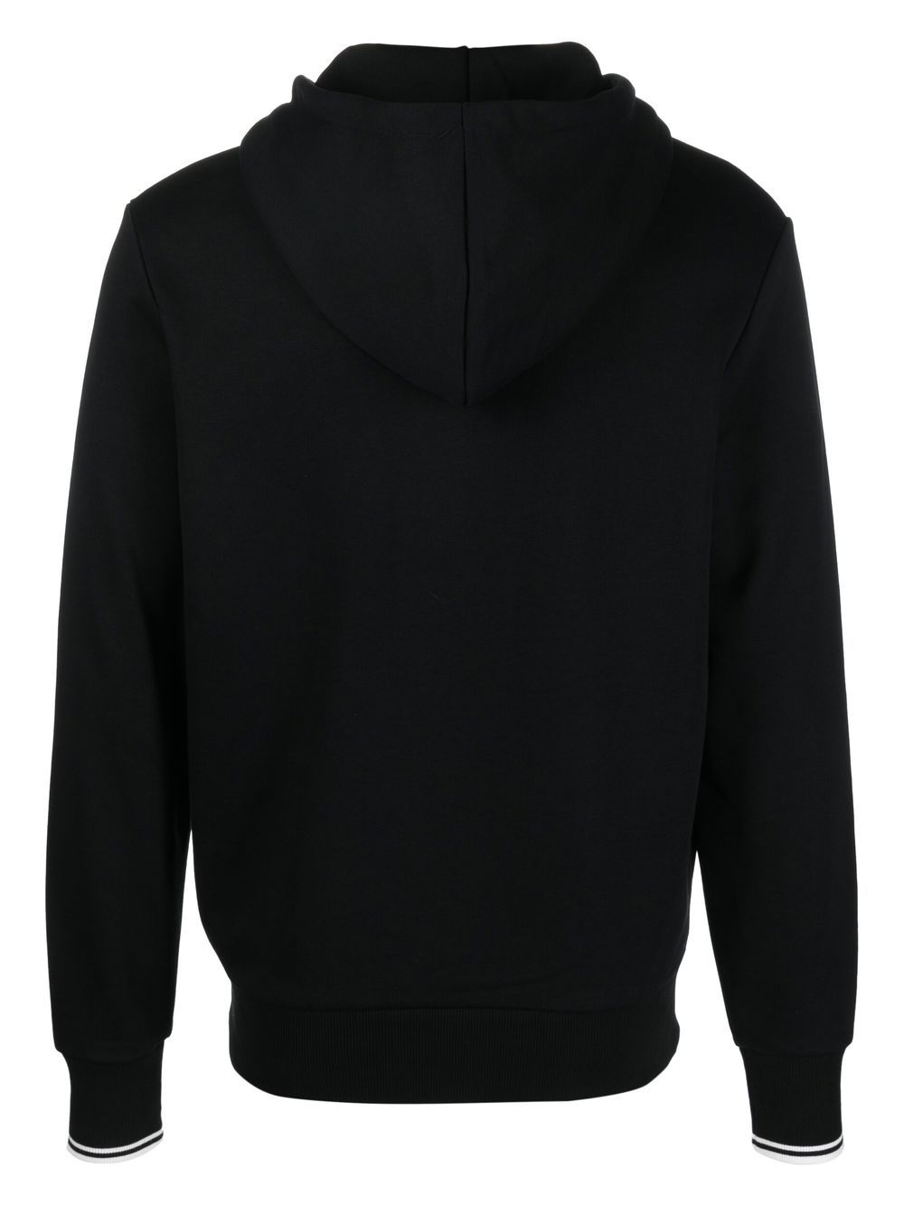 sweat à capuche avec logo brodé