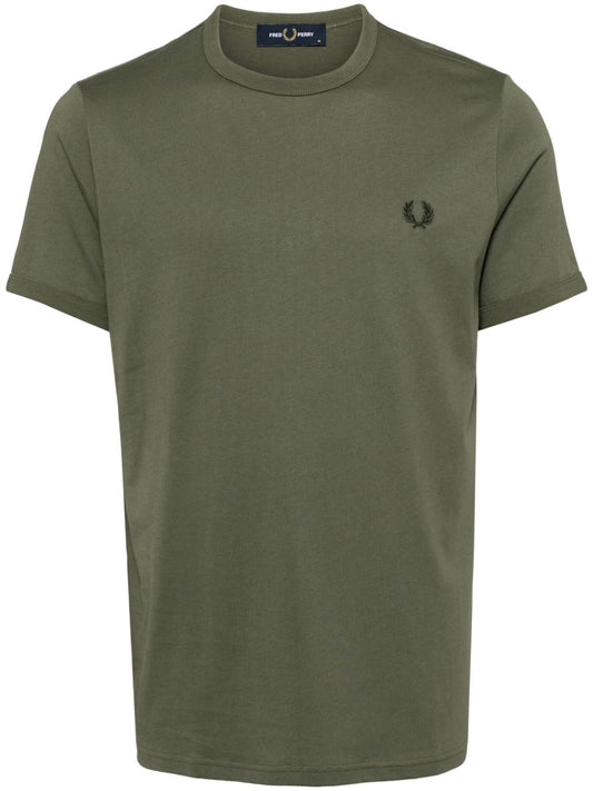 T-shirt avec logo brodé