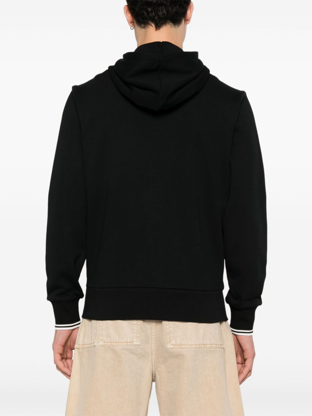 embroidered-logo zip-up jacket