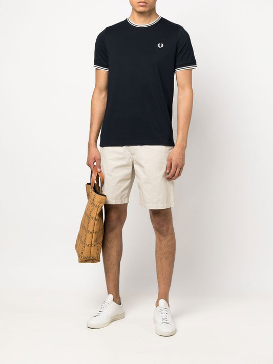 T-shirt à manches courtes avec logo brodé