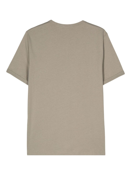 T-shirt en coton avec logo brodé