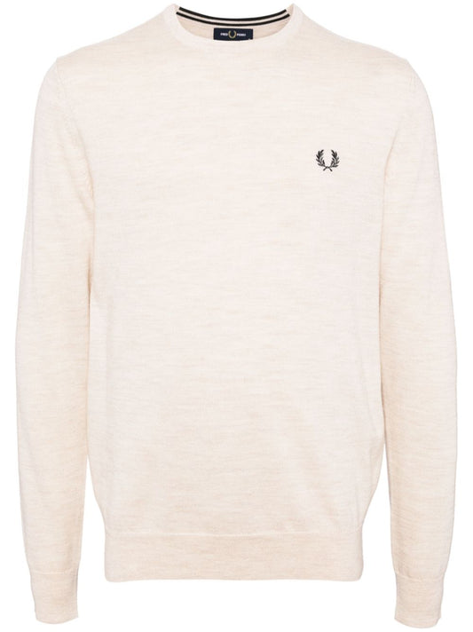 classic crew-neck jumper