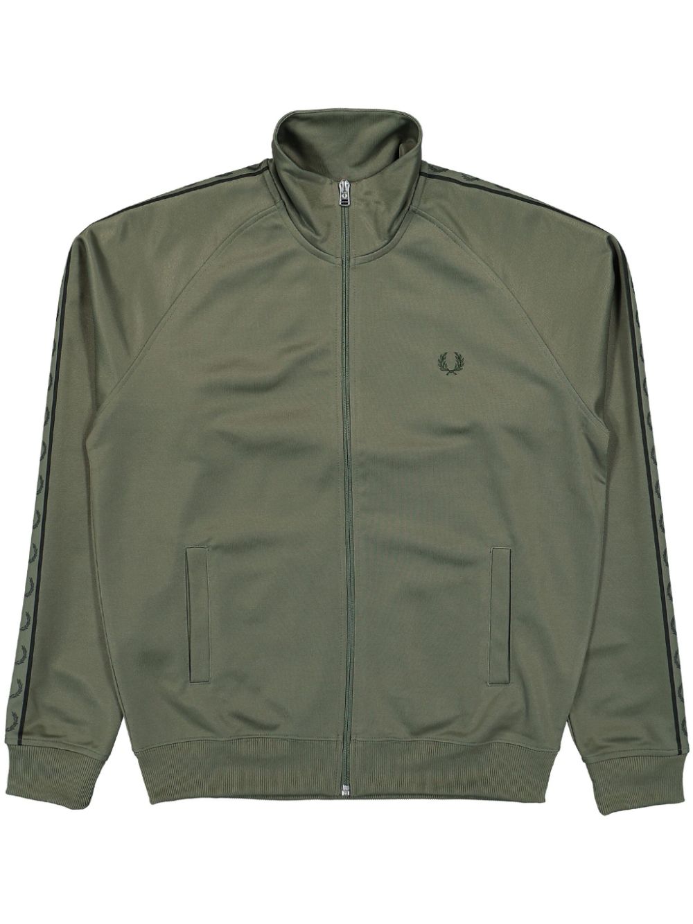 veste de survêtement à bande contrastante
