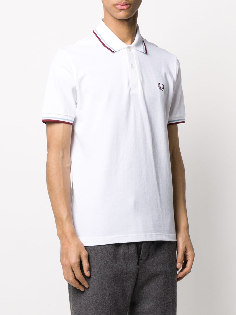 logo polo shirt