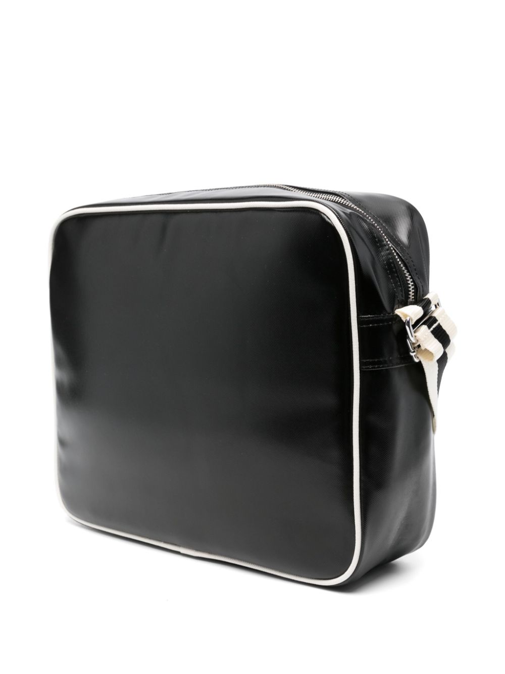 striped shoulder bag