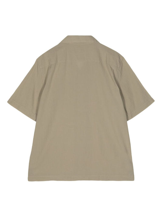 lightweight cotton-crepe shirt