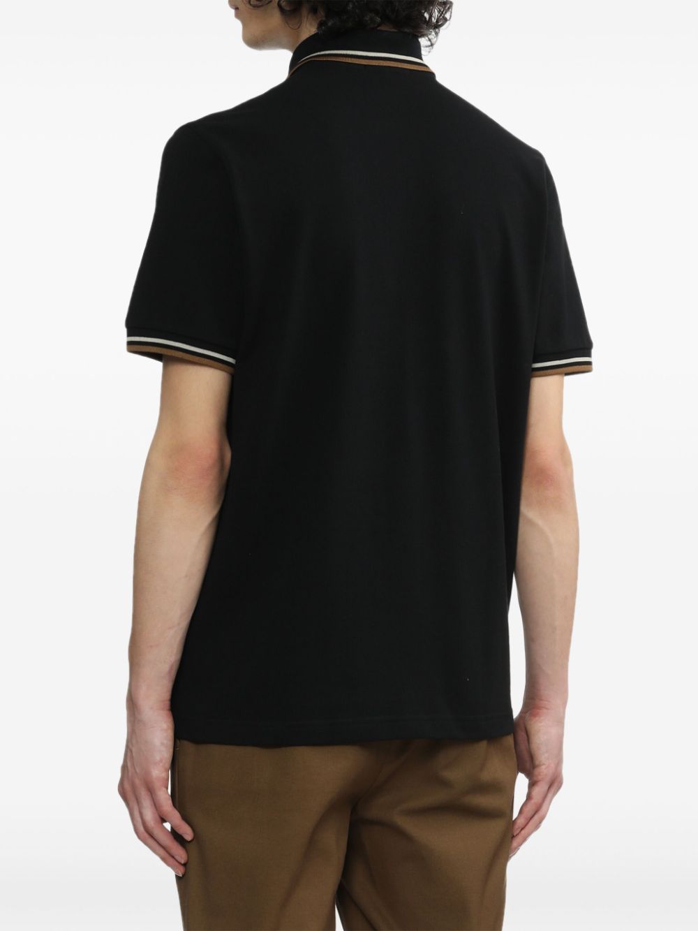 M12 Twin Tipped cotton-piqué polo shirt