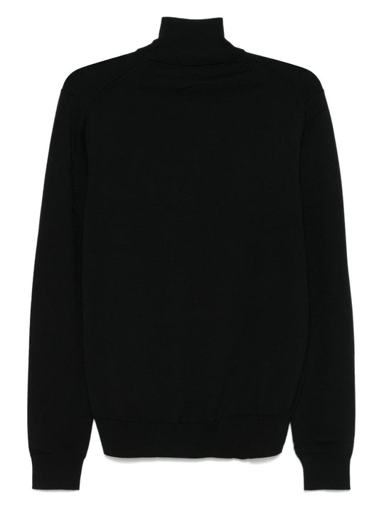 logo-embroidered sweater