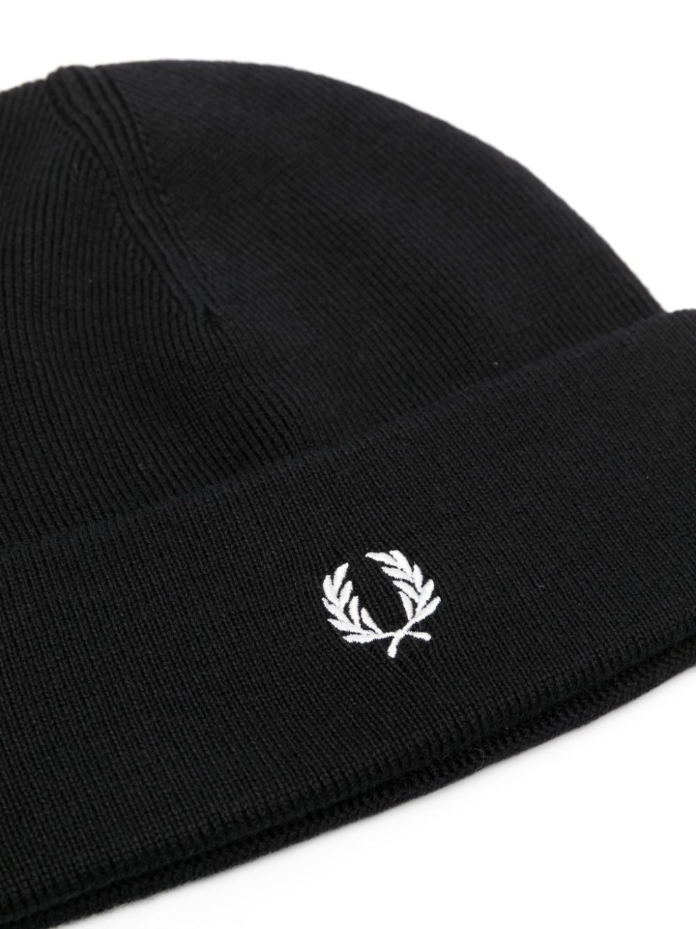 bonnet tricoté avec logo brodé