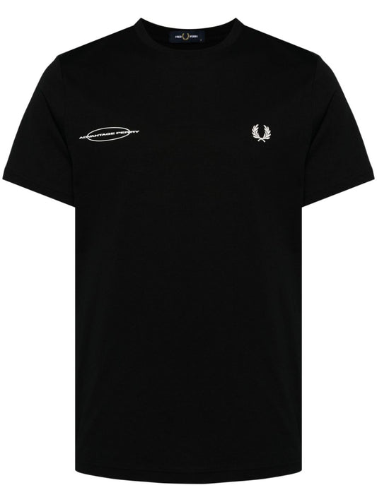 T-shirt avec logo brodé