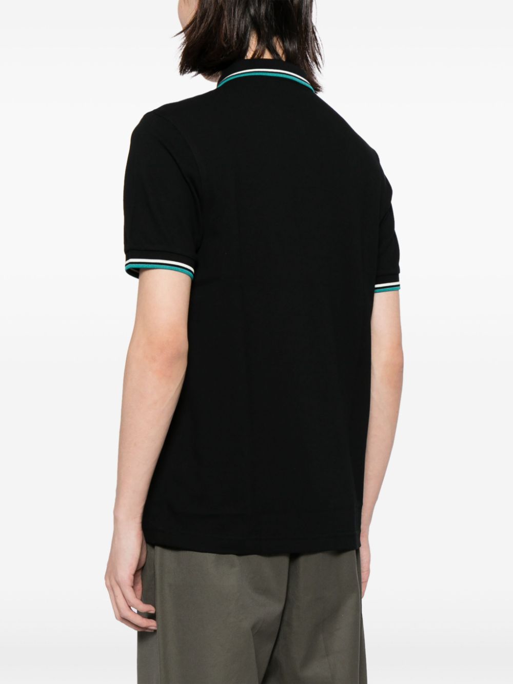 Twin Tipped cotton polo shirt