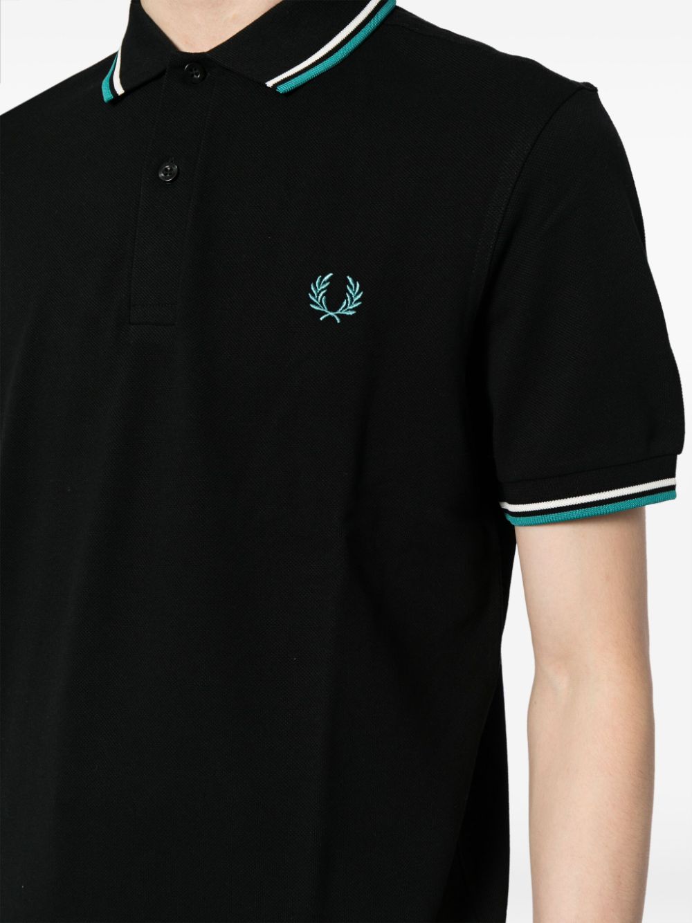 Twin Tipped cotton polo shirt