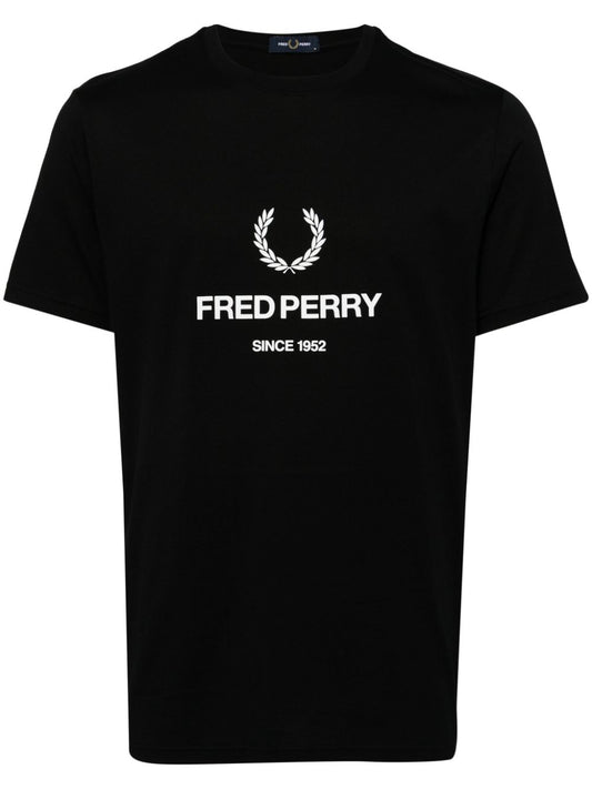 logo print T-shirt