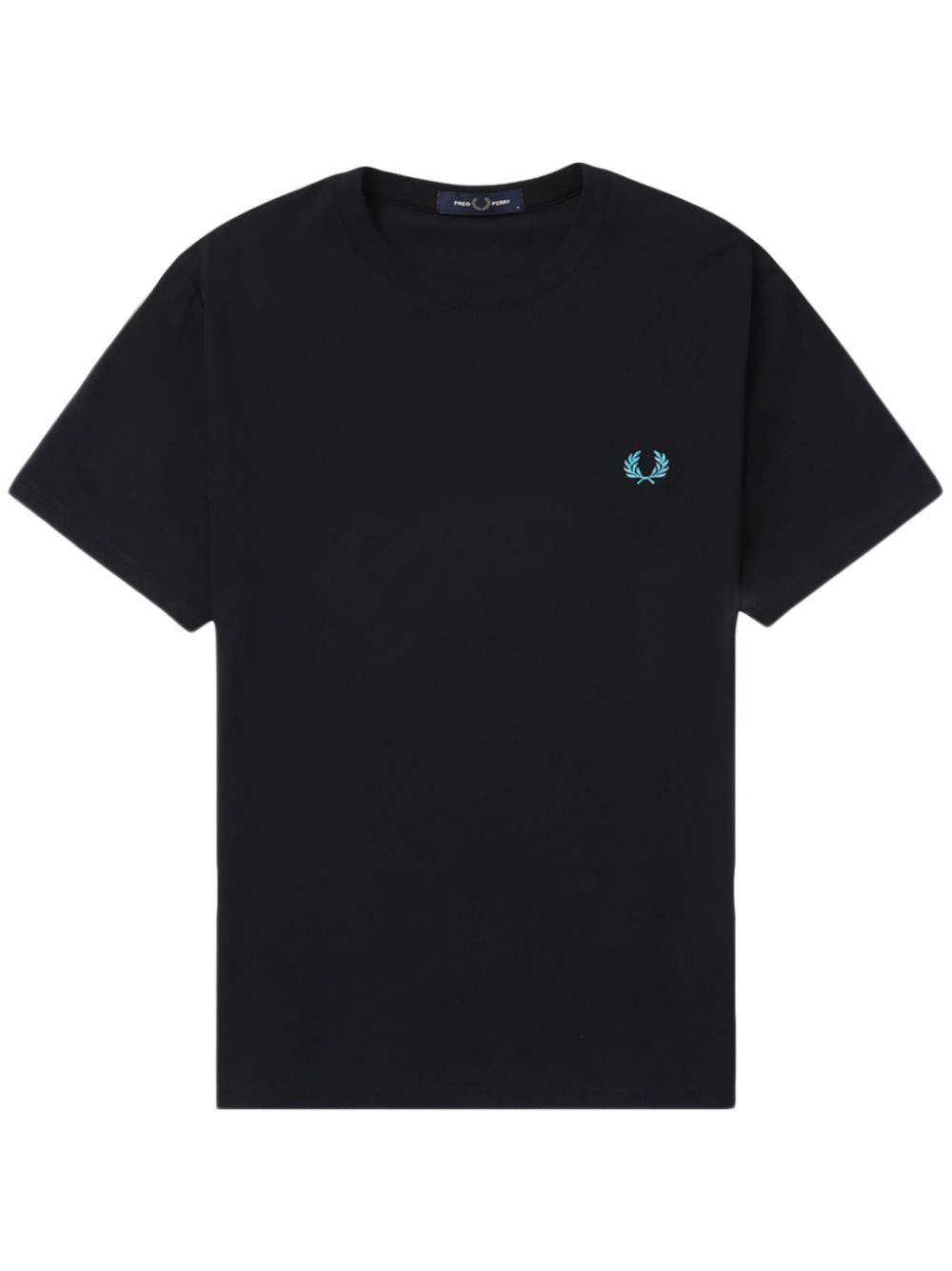 logo-embroidered cotton T-shirt