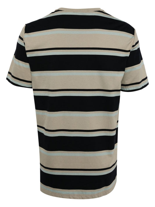 t-shirt en coton avec logo brodé