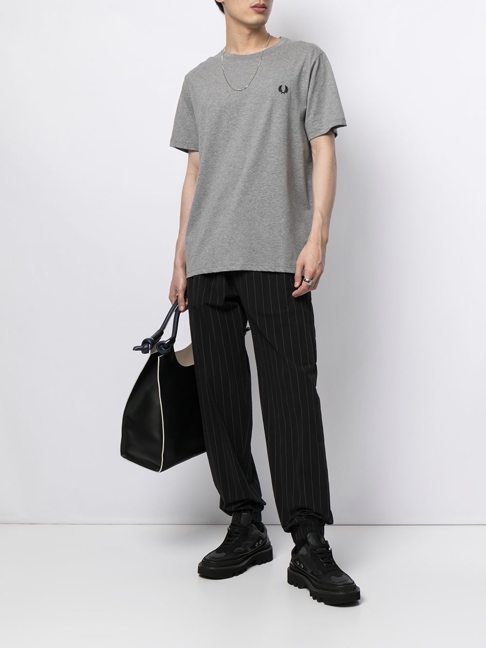 embroidered logo short-sleeve T-shirt