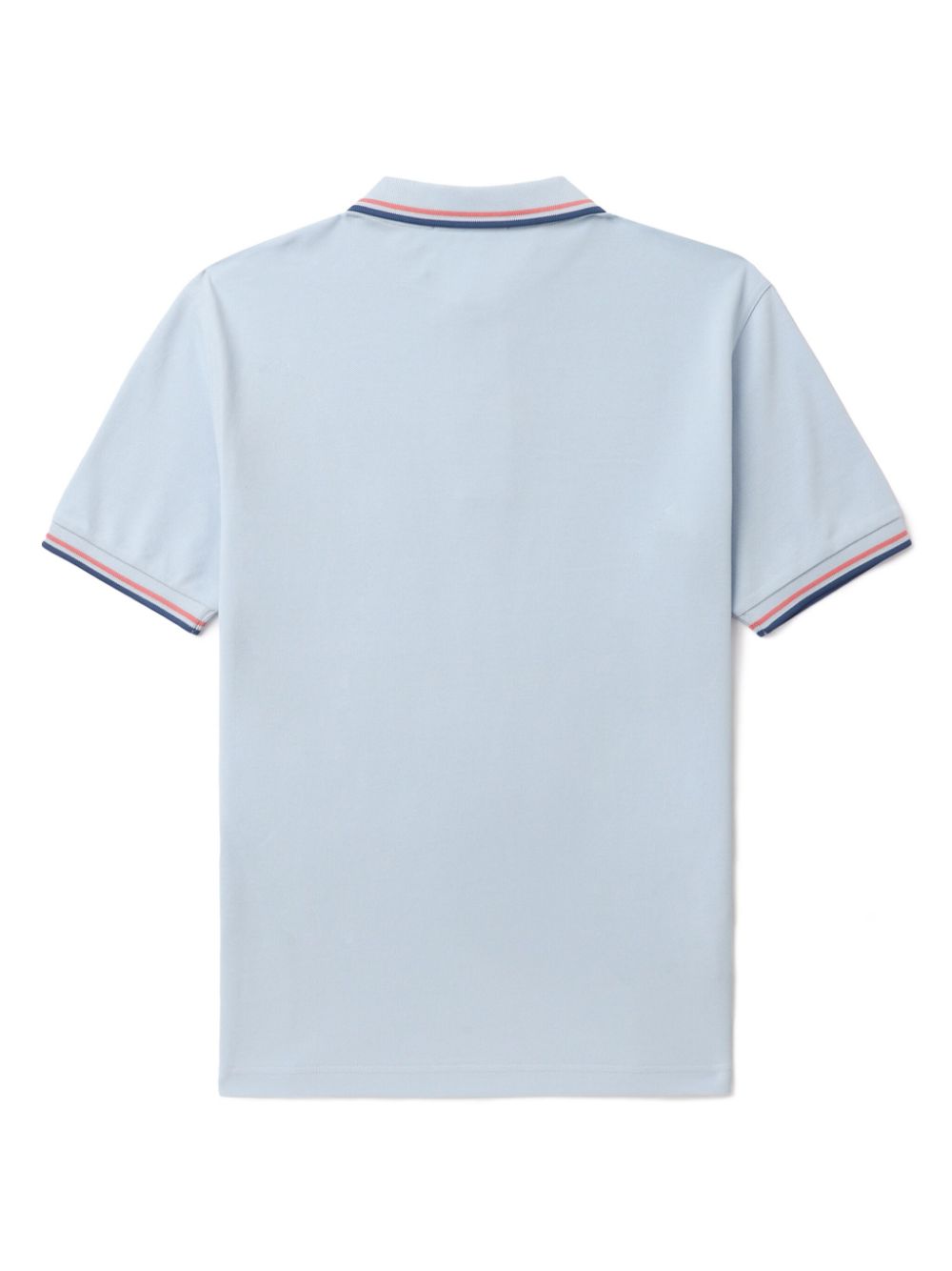 embroidered-logo cotton polo shirt