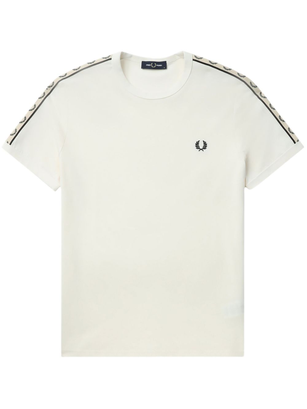 logo-embroidered cotton T-shirt