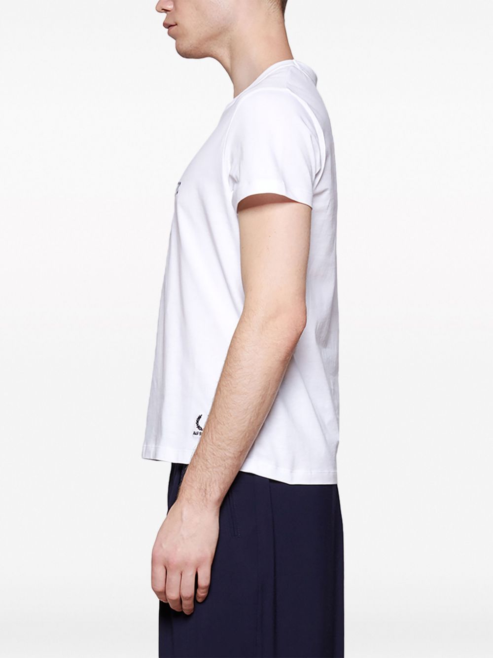 slogan-print cotton T-shirt