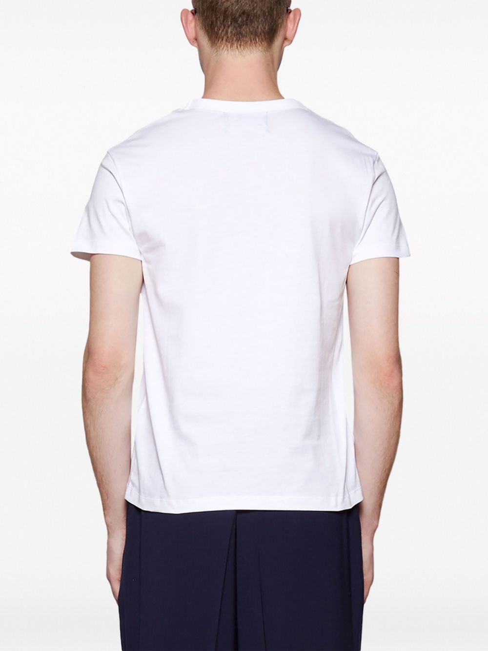 slogan-print cotton T-shirt