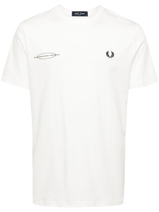 T-shirt avec logo brodé