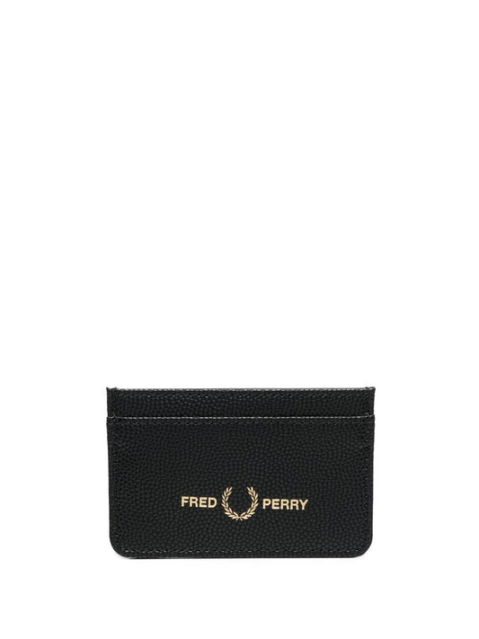 logo-print cardholder