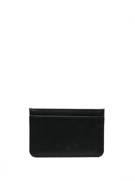 logo-print cardholder