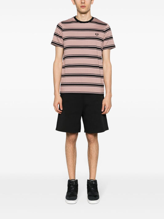 T-shirt en coton rayé