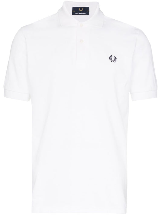 logo-embroidered polo shirt