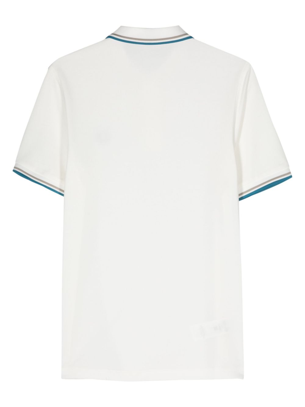 logo-embroidered cotton polo shirt