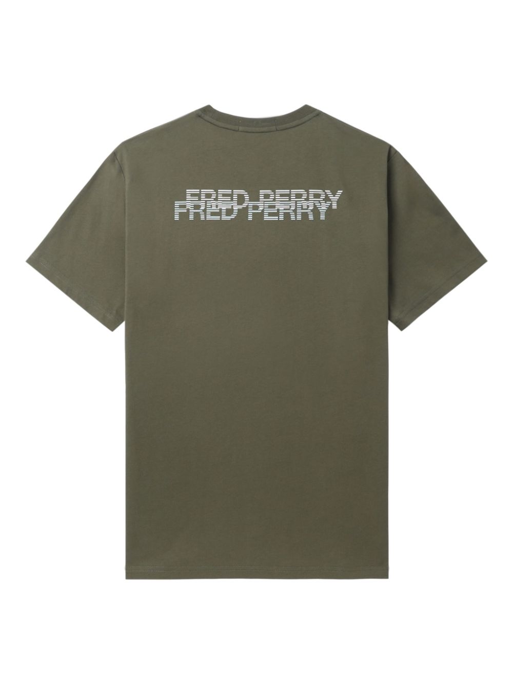 logo-embroidered cotton T-shirt