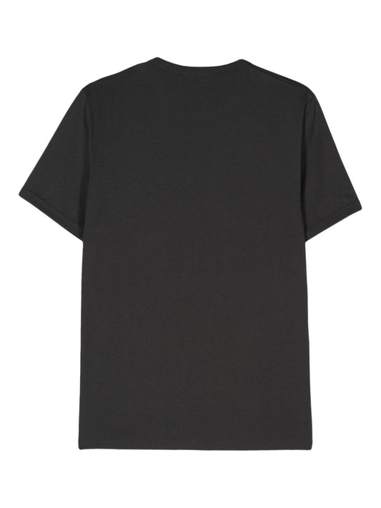 T-shirt en coton avec logo brodé
