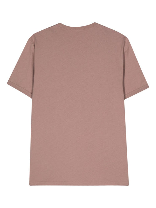 T-shirt en coton avec logo brodé