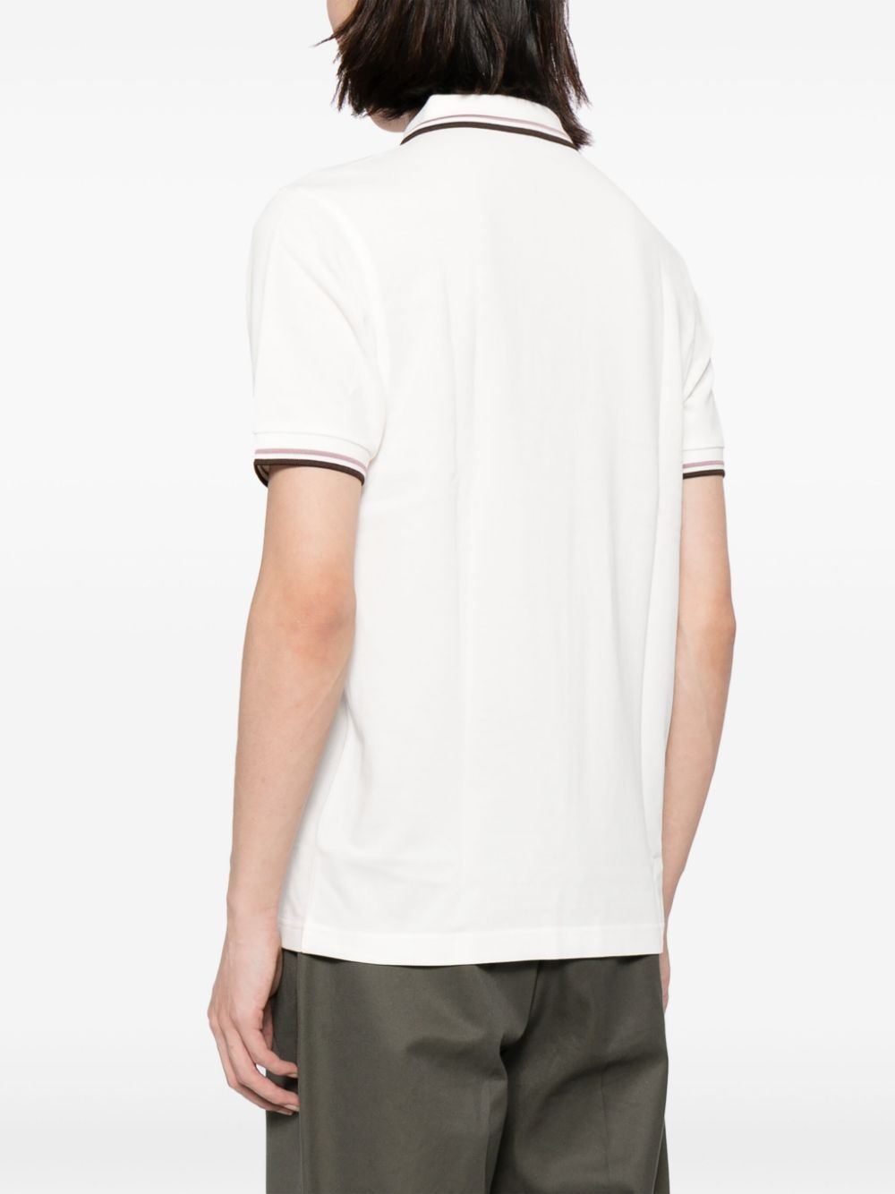 Twin Tipped cotton polo shirt