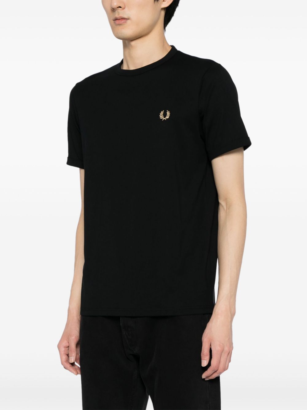 Ringer cotton T-shirt