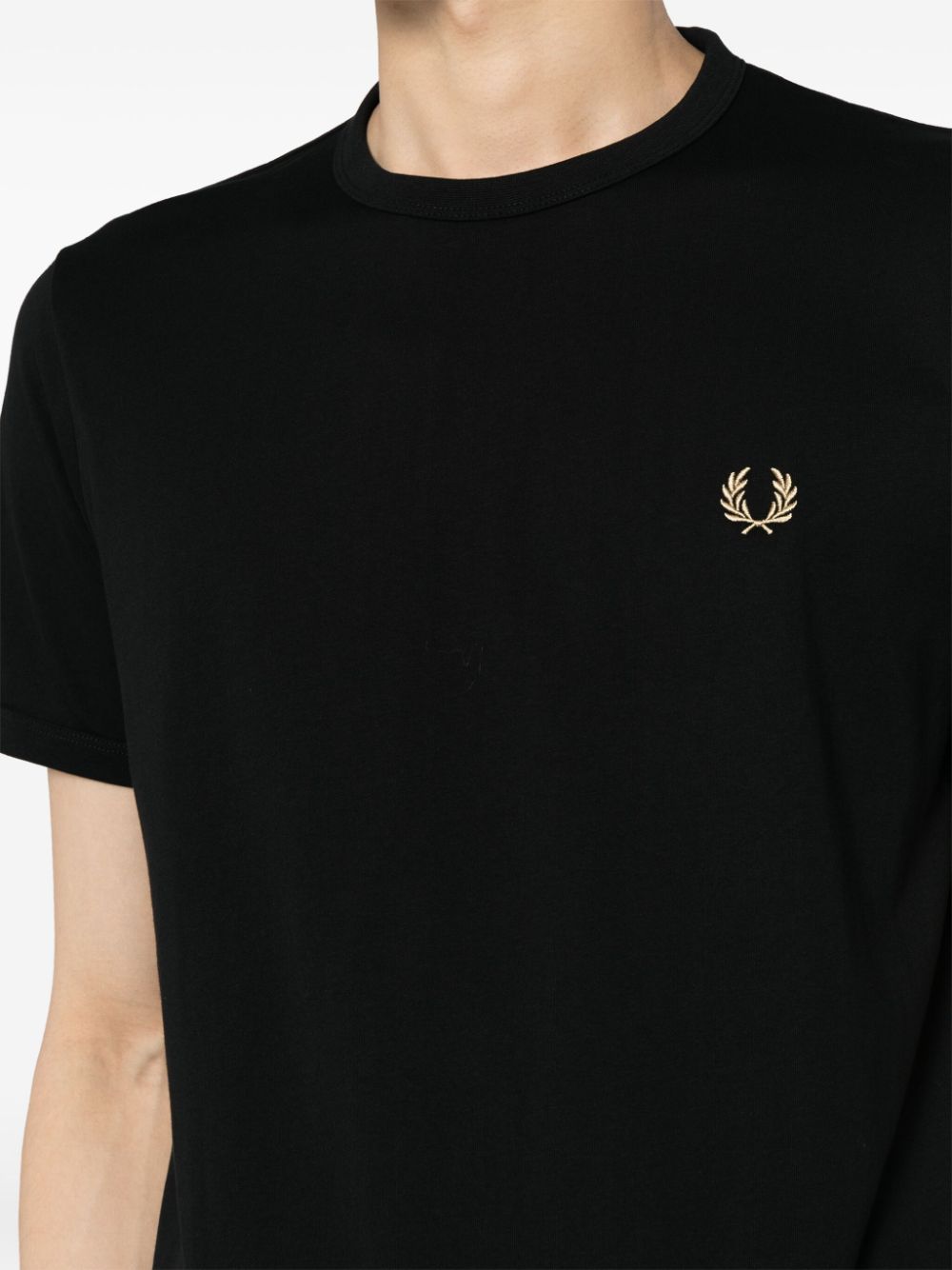 Ringer cotton T-shirt