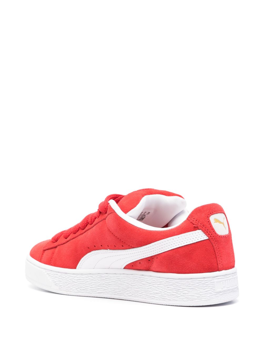 Baskets en daim avec logo imprimé XL