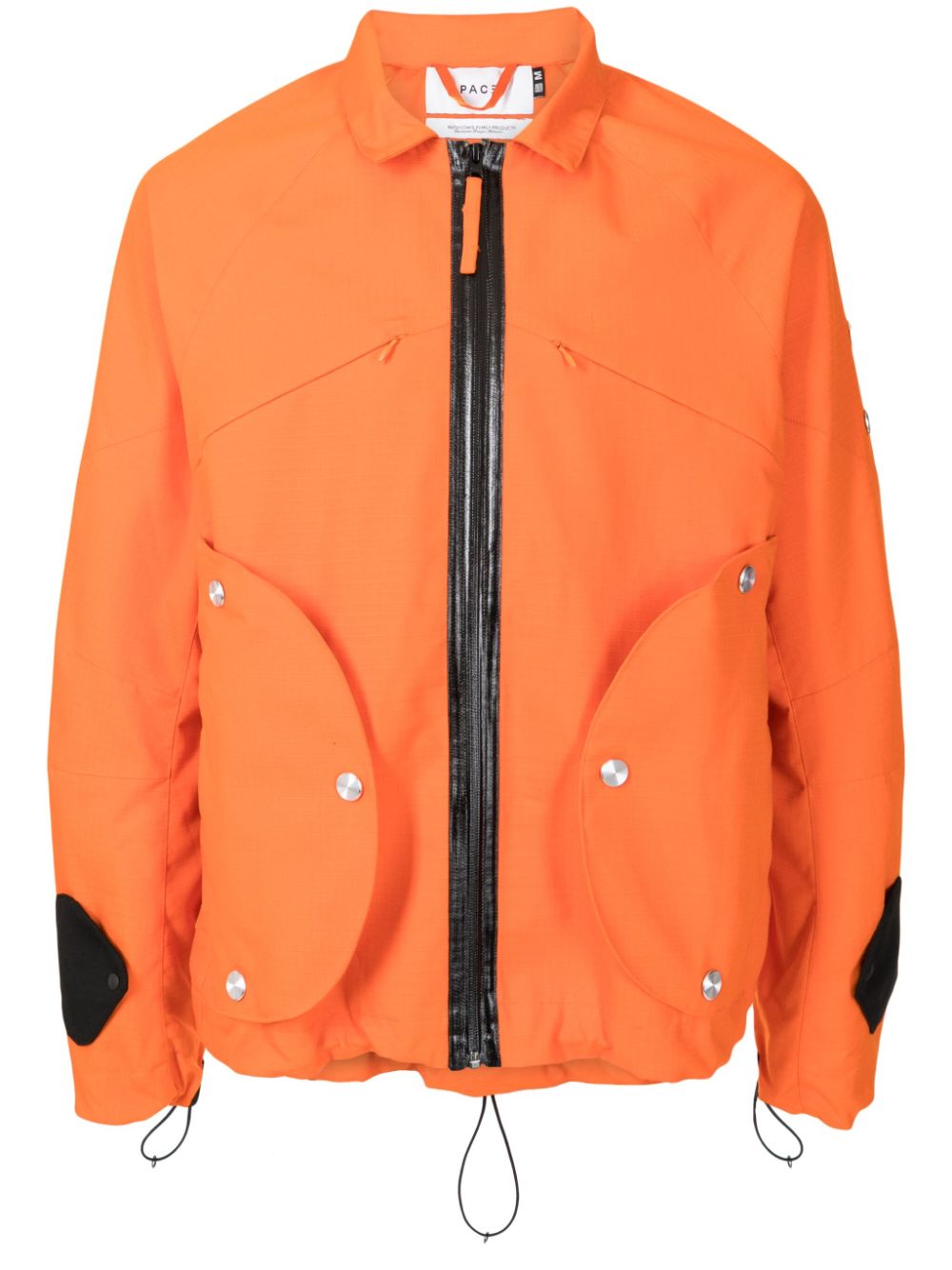 veste chemise à détails cloutés