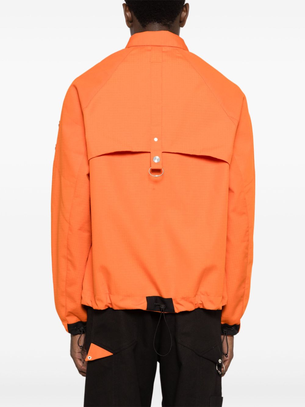 veste chemise à détails cloutés