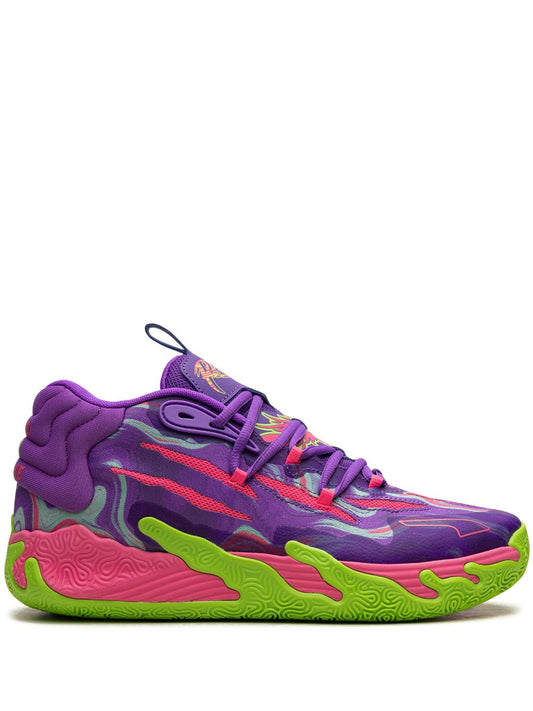Baskets MB.03 Toxic « Purple Glimmer/Green Gecko »