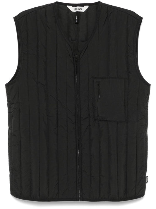 quilted gilet