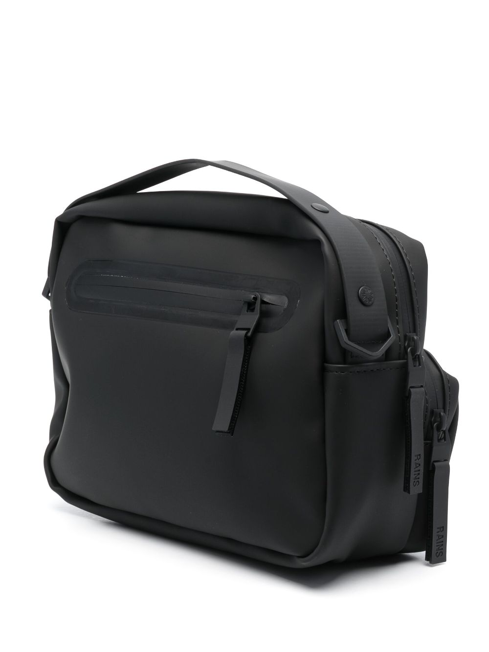 Cargo Box faux-leather shoulder bag