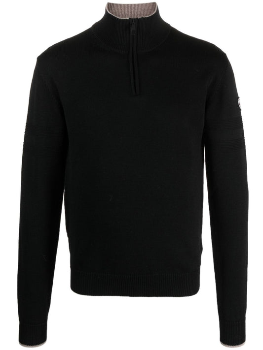 half-zip sweater