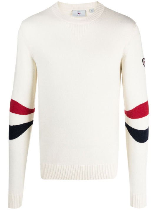 Signature logo-embroidered sweater