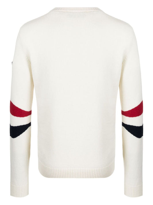 Signature logo-embroidered sweater