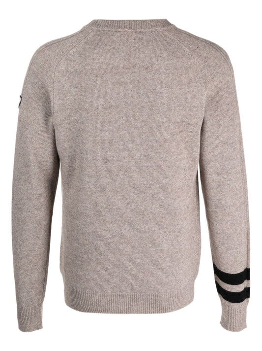 Signature logo-embroidered sweater