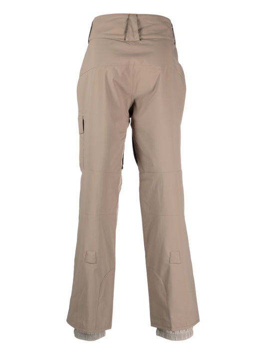 straight-leg ski trousers