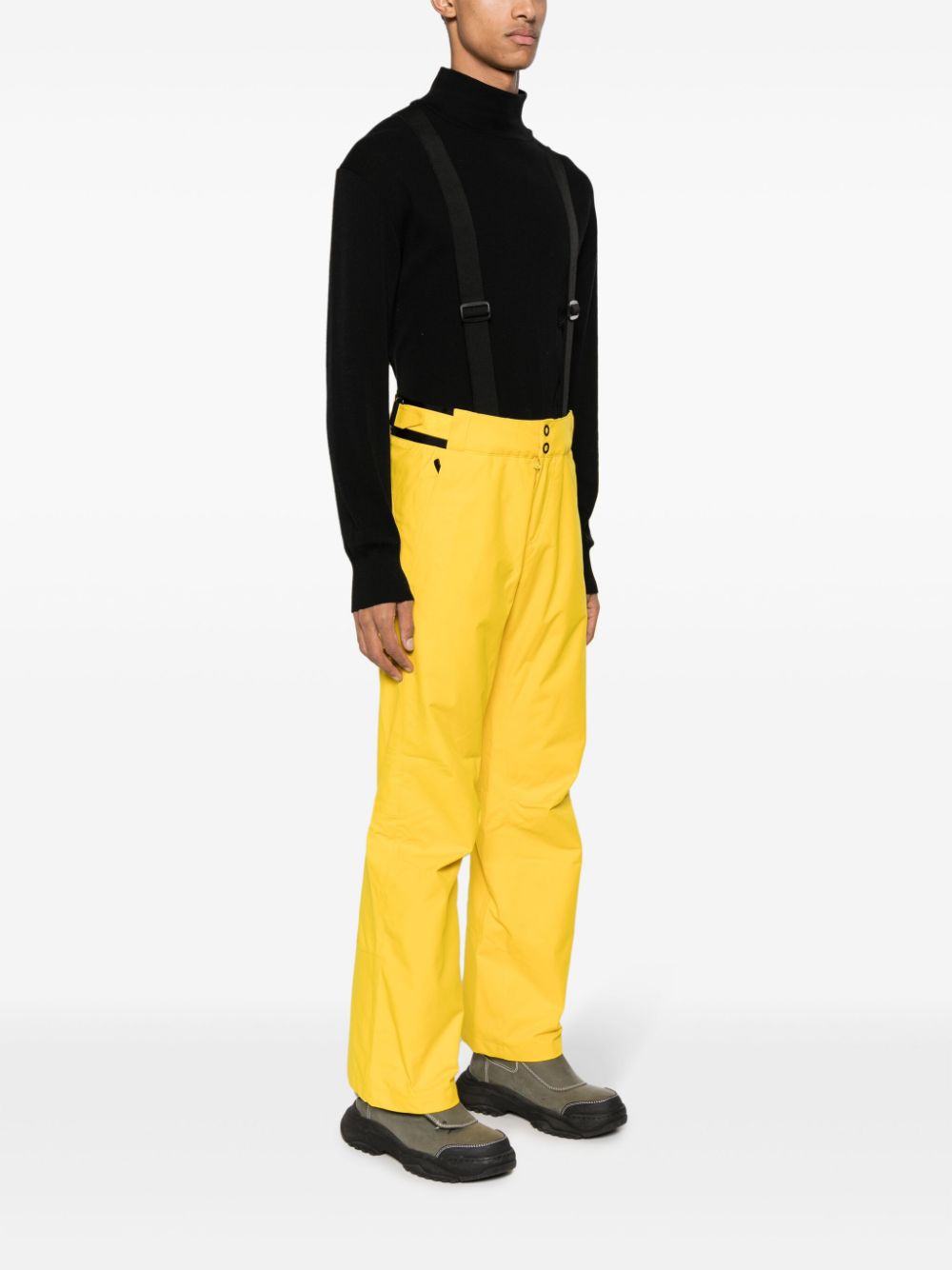 logo-print ski trousers